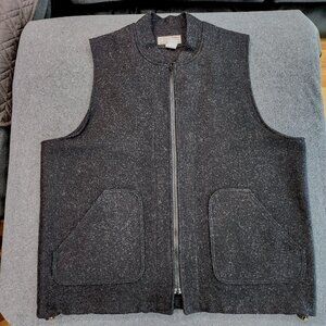 Filson Mackinaw Wool Vest Liner - X-Large - Charcoal